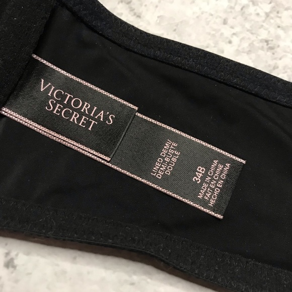 SOLD Victoria Secret - Black Bra - Picture 5 of 5